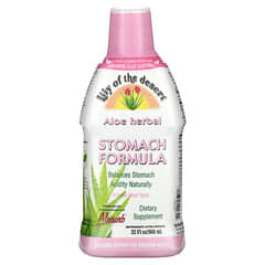 ليلي أوف ذا ديزرت‏, Aloe Herbal، تركيبة لدعم صحة المعدة، النعناع، 32 أونصة سائلة (960 مل)