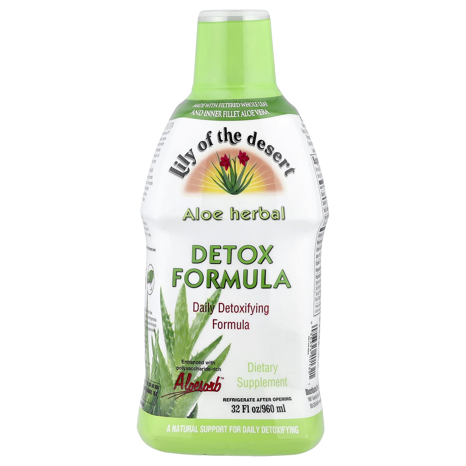 Aloe Herbal, детоксикаційна формула, 960 мл (32 рідк. унції)