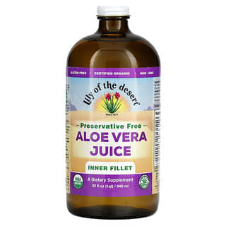 Lily of the Desert, Aloe Vera Juice, Inner Fillet, Preservative Free, 32 fl oz (946 ml)