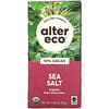 Alter Eco, オーガニックチョコレートバー、ディープダークシーソルト、カカオ70%、80g(2.82オンス)