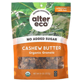 Alter Eco, Organic Granola, Cashew Butter, Bio-Granola, Cashew-Butter, 227 g (8 oz.)