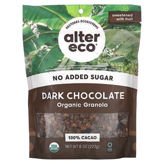 Alter Eco, 유기농 그래놀라, 다크 초콜릿, 227g(8oz)