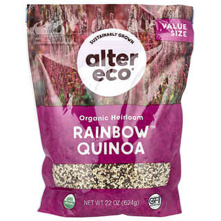 Alter Eco, Organic Herloom Rainbow™（オーガニック エアルーム レインボー）キノア、624g（22オンス）