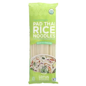 Lotus Foods, Традиционная рисовая лапша Pad Thai, 227 г (8 унций)