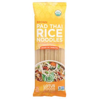 Lotus Foods, Brown Pad Thai Rice Noodles, 8 oz (227 g)