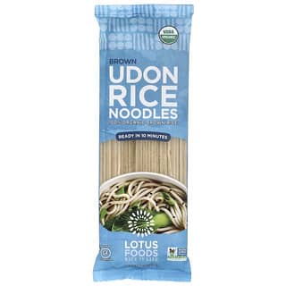 Lotus Foods, Macarrão de Arroz Brown Udon, 227 g (8 oz)