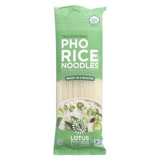 Lotus Foods, Noodles di riso pho tradizionali, 227 g