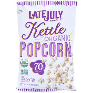 Late July‏, Organic Popcorn, Kettle, 4.4 oz (125 g)