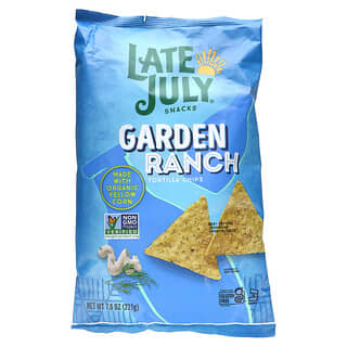 Late July, Chips de tortilla, Garden Ranch`` 221 g (7,8 oz)