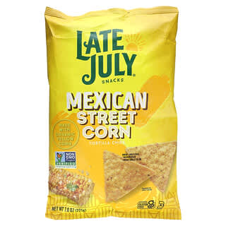 Late July, Tortilla Chips, Mexican Street Corn, 7.8 oz (221 g)