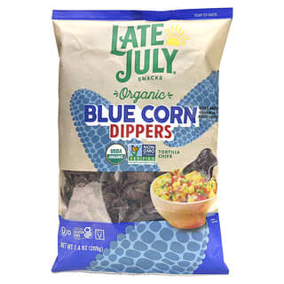Late July, Dippers de maïs bleu biologique, 209 g