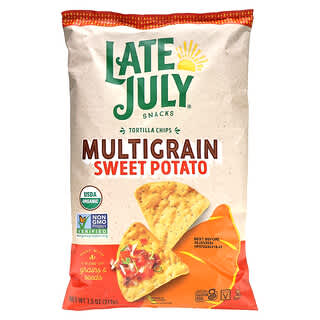 Late July, Chips de tortilla multigrano, Batata`` 212 g (7,5 oz)