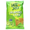 Tortilla Chips, Jalapeno Lime, 7.8 oz (221 g)