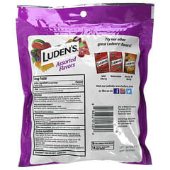 Luden's, Pastilles de pectine/Adoucissant oral, Arômes variés, 90 gouttes pour la gorge