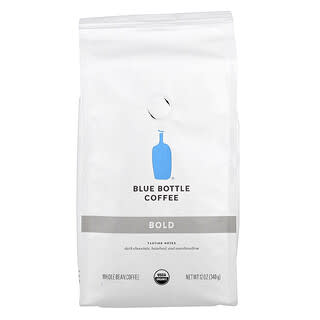 Blue Bottle, Kávé, egész bab, félkövér, 12 uncia (340 g)