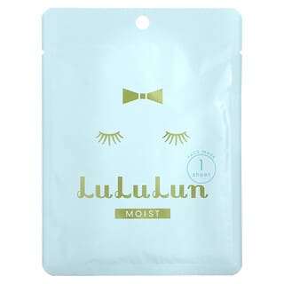 Lululun, Beauty Face Mask, Moist Blue 5F, 1 Sheet, 0.74 fl oz (22 ml)
