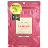 Lululun, Precious, Beauty Face Mask, Moist Red 4KS, 7 vellen, 113 ml