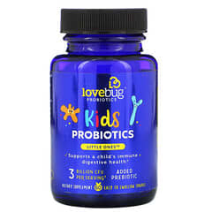 LoveBug Probiotics, Little Ones, пробиотики для детей, 3 млрд КОЕ, 60 шариков, которые легко глотать