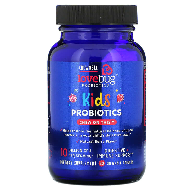 Lactobacillus Rhamnosus Support Digestive Health Ages3+ Oral Probiotics  Kids Probiotic Chewable Tablet, Pharmatech Asia Group Ltd