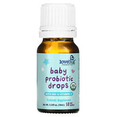 LoveBug Probiotics, пробиотик для детей, в жидкой форме, 5 млрд КОЕ, 10 мл (0,34 жидк. унции)