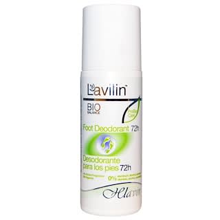 Lavilin, Foot Deodorant 72h, 2.7 oz (80 ml)