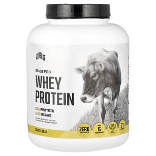 Levels, 목초 사육 유청 단백질 분말, 바닐라빈, 2.27kg(5lb)