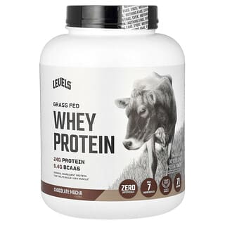 Levels, 목초 사육 유청 단백질 분말, 초콜릿 모카, 2.27kg(5lb)