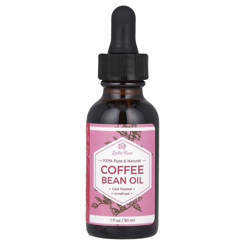 100％ピュア＆天然、コーヒー豆オイル、30ml（1液量オンス）