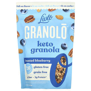 Livlo, Granolo, Keto Granola, Frosted Blueberry, 10.5 oz (298 g)