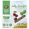 Love Child Organics, Nature's Path, Oaty Chomps™ 유기농 바, 12개월 이상, 체리 + 시금치, 개별 포장된 5개입, 각 23g(0.8oz)
