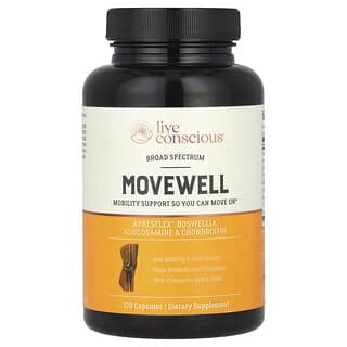 Live Conscious, MoveWell, 120 capsules