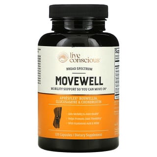 Live Conscious, MoveWell, 120 Capsules