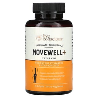 Live Conscious, Movewell+, 30 capsules à enveloppe molle