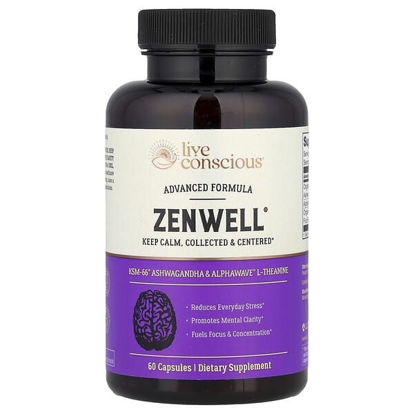 Live Conscious, Zenwell, 60 capsules