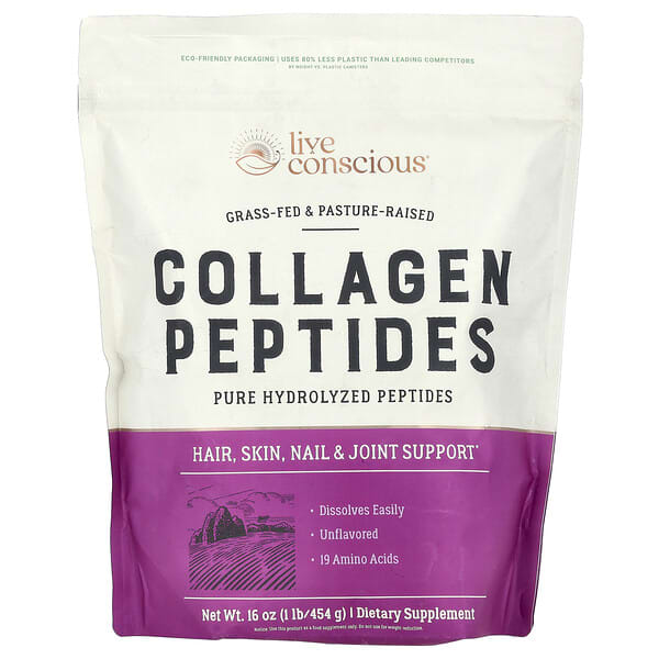 Collagen Peptides, Unflavored, 16 oz (454 g)