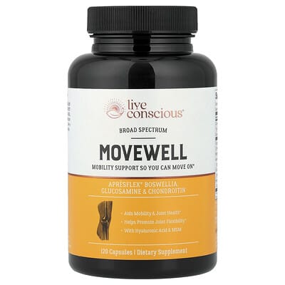Live Conscious, MoveWell, 120 Capsules
