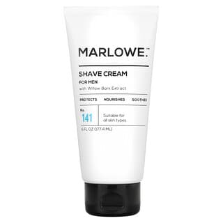 Marlowe, Shave Cream For Men, No. 141, 6 fl oz (177.4 ml)