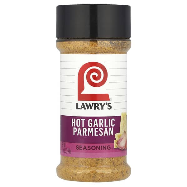 Lawry's, Seasoning, 핫 갈릭 파마산, 144g(5.11oz)