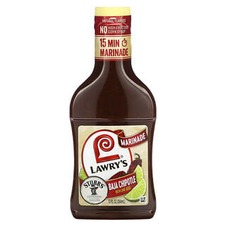Lawry's, Marinade, Baja Chipotle With Lime Juice, 12 fl oz (354 ml)