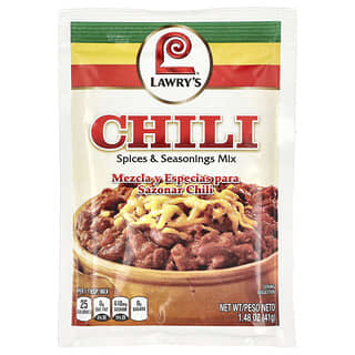 Lawry's, Chili, Spices & Seasonings Mix, Chili, Gewürze und Gewürzmischung, 41 g (1,48 oz.)