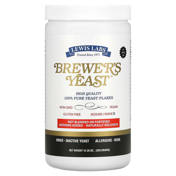 Lewis Labs, Brewer's Yeast , 12.35 oz (350 g)