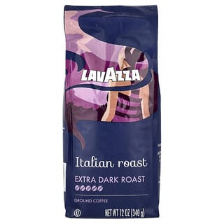 LavAzza Premium Coffees, Italian Roast Coffee, Ground, Extra Dark Roast, 340 g (12 oz)