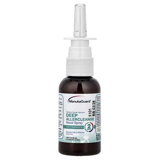 ManukaGuard, Manuka di grado medico, spray nasale per la pulizia profonda delle allergie, 40 ml