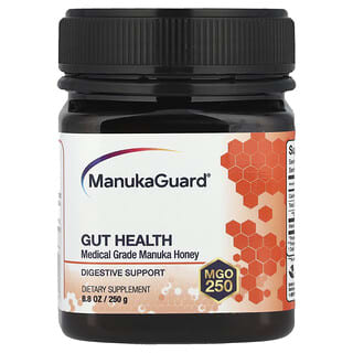 ManukaGuard, Medical Grade Manuka Honey, Gut Health, MGO 250, 8.8 oz (250 g)