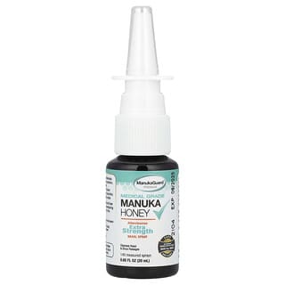 ManukaGuard, Miel de manuka, Producto médico, Spray nasal de concentración extra, 20 ml (0,65 oz. Líq.)