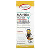 Manuka Honey, детский сироп от кашля и горла, дневной, с медом и лимоном, 118 мл (4 жидк. Унции)
