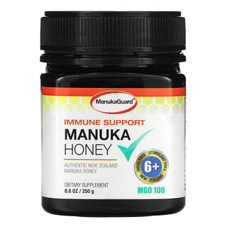 ManukaGuard, تعزيز المناعة، عسل المانوكا، معزز بـMGO 100 بمقدار 8.8 أونصة (250 جم)