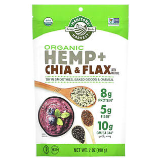 Manitoba Harvest, Organic Hemp + Chia & Flax Seed Mixture, 7 oz (198 g)