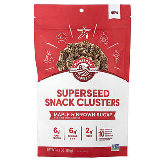 Manitoba Harvest, Superseed Snack Clusters, Maple & Brown Sugar, 4.6 oz (130 g)
