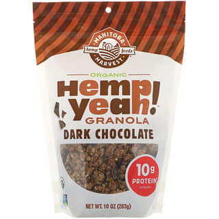 Manitoba Harvest, Granola Hemp Yeah, Chocolate Amargo Orgânico, 10 oz (283 g)